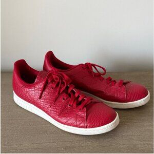 Adidas Originals Stan Smith Low Top Sneaker in Res Snake Pattern Size 12